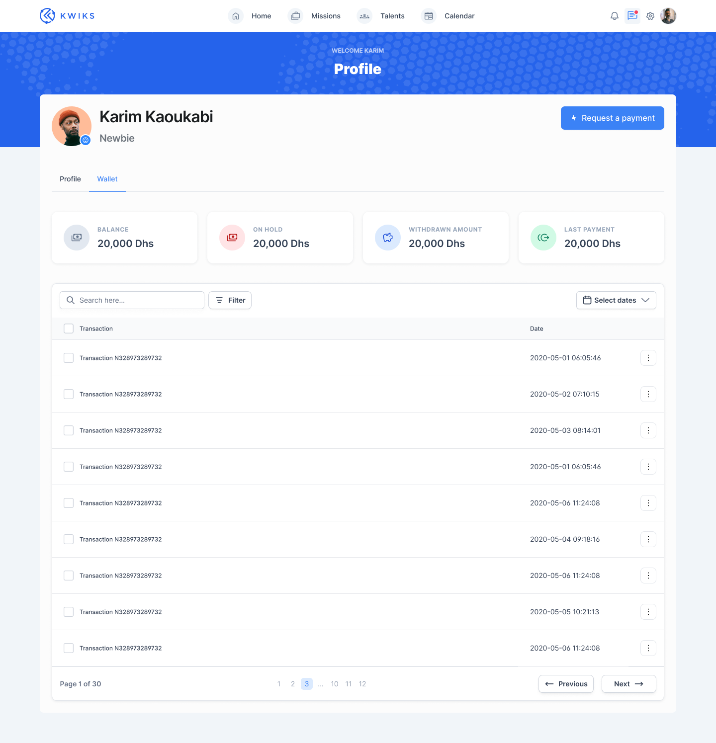 Headhunter Collaboration Dashboard