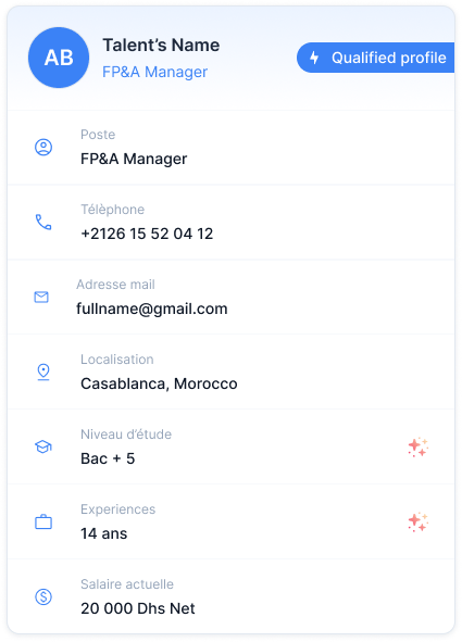 Recruiter Chat UI